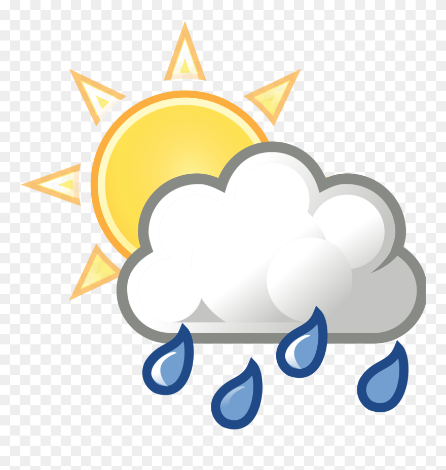 partly cloudy clipart